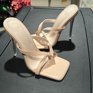 Nude Heels! Size 5.5